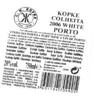 VINHO DO PORTO - KOPKE COLHEITA 2006 WHITE