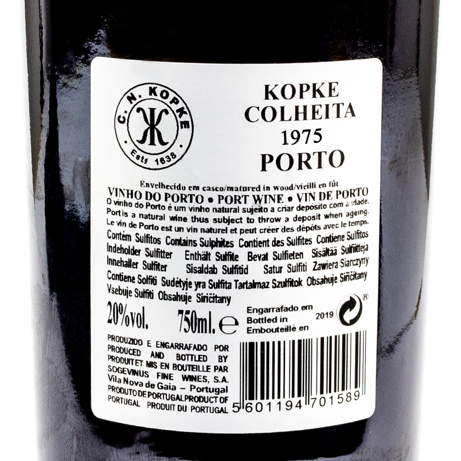 KOPKE COLHEITA 1975 TAWNY PERSONALIZADO